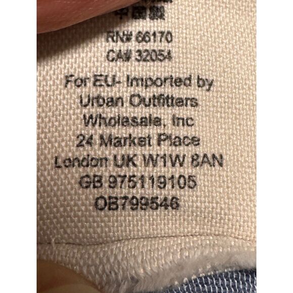 FREE PEOPLE Voyage T-Shirt, Sky, Oversized V-Neck, Sz XS - Picture 9 of 9